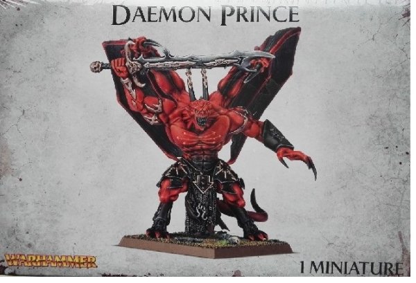 GAMES WORKSHOP 99129915004 Daemon Prince (97-24)