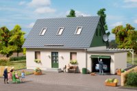 AUHAGEN Einfamilienhaus mit Garage Bausatz 11454 Spur H0