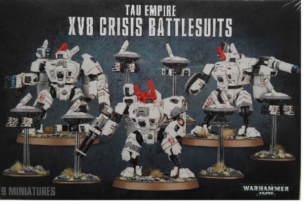 GAMES WORKSHOP 99120113038 Tau Empire XV8 Crisis Battlesuits 56-07