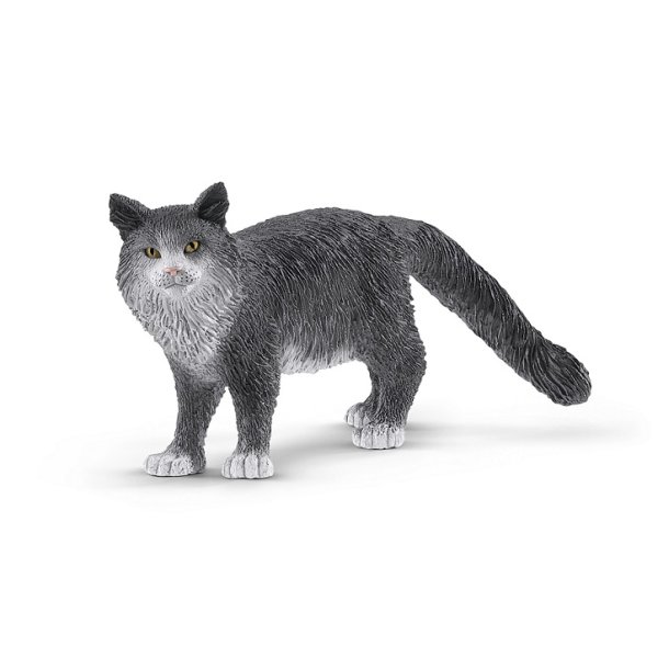 SCHLEICH Farm Life 13893 Maine-Coon-Katze