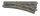 ROCO 61141 Weiche rechts 22,5° Bettungsgleis geoLine Spur H0