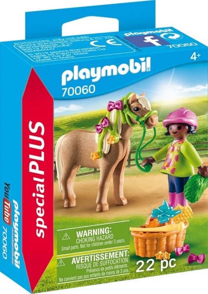 PLAYMOBIL Country 70060 Mädchen mit Pony