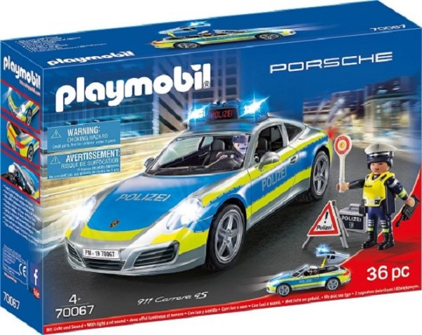 PLAYMOBIL City Action 70067 Porsche 911 Carrera 4S Polizei