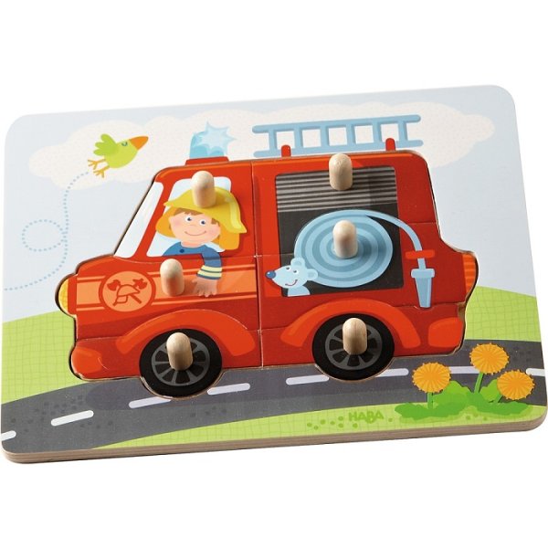 HABA&reg; 302536 - Greifpuzzle Feuerwehr