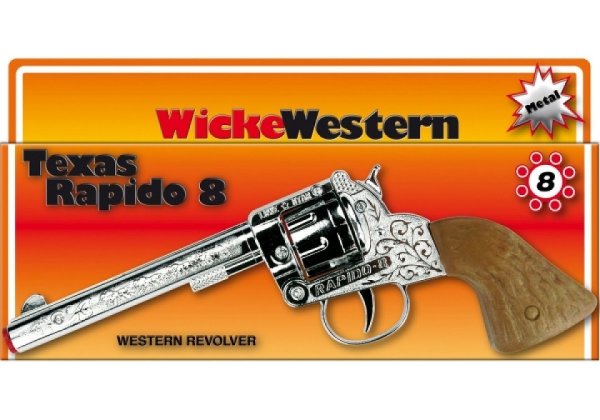SOHNI-WICKE 0339 - Western Revolver Texas Rapido, 8-Schuss Ring