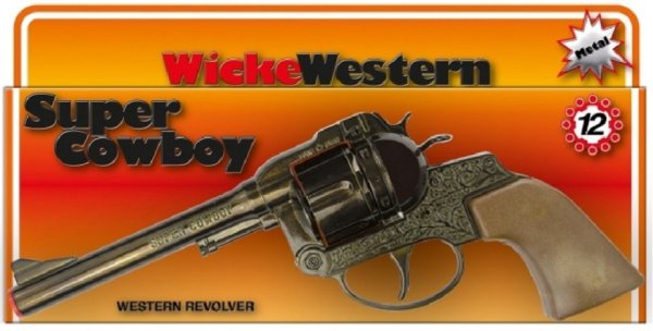 SOHNI-WICKE 0348 - Western Revolver Super Cowboy, 12 Schuss Ring