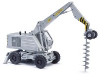 BUSCH 42893 Weimar Mobilbagger T174 - 2 mit Spiralbohrer...