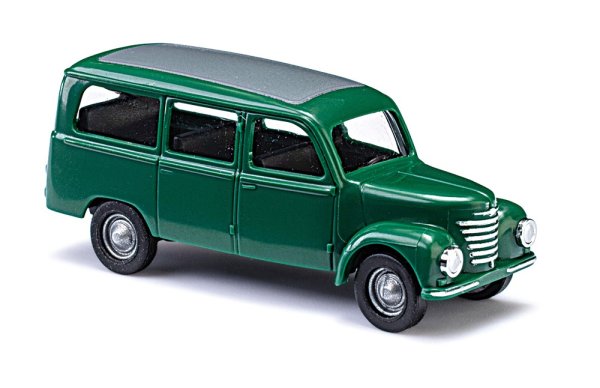 BUSCH Framo V901/2 Bus grün 8681 Automodell 1:120