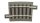ROCO Gebogenes Gleis R2 7,5° Bettungsgleis geoLine 61129 Spur H0