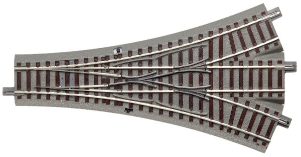 ROCO 61160 Dreiwegweiche 22,5° Bettungsgleis geoLine Spur H0