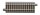 ROCO 61113 Gerades Gleis G100 Bettungsgleis geoLine Spur H0