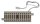 ROCO 61117 Schaltgleis G100 Bettungsgleis geoLine Spur H0