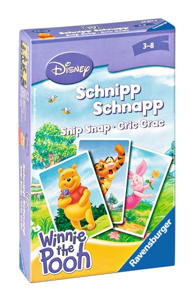RAVENSBURGER 23311 Schnipp Schnapp, Winnie the Pooh Reisespiel
