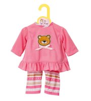 ZAPF Creation 870075 Dolly Moda Pyjama 38-46 cm