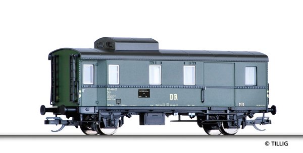 TILLIG 13480 Güterzugpackwagen Pwgs DR Ep.III Spur TT