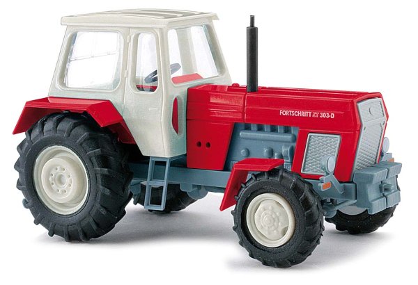 BUSCH 42848 - Traktor Fortschritt ZT 303-D, rot - 1:87