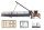 BUSCH Action Set Mastaufsteller Bausatz 7835 Spur H0