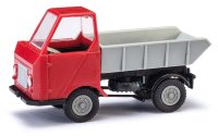 BUSCH 210003503 Multicar M22 Muldenkipper rot grau...