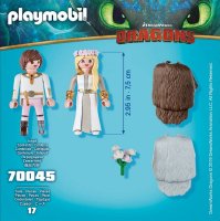 PLAYMOBIL 70045 Dragons Astrid und Hicks