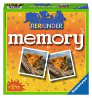 RAVENSBURGER® 21275 - Kinderspiel Memory Tierkinder