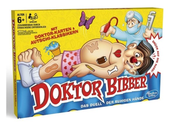 HASBRO B2176 - Kinderspiel, Dr. Bibber