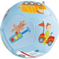 HABA 302482 Babyball Fahrzeug Welt 14 cm