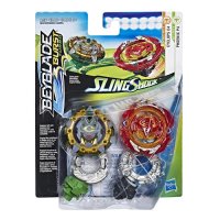 HASBRO E4747 - Beyblade Burst SlingShock Dual Packs...