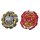 HASBRO E4747 - Beyblade Burst SlingShock Dual Packs Phoenix P4 & Cyclops C4