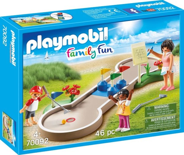 PLAYMOBIL Family Fun 70092 Minigolf