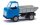 BUSCH 210003501 Multicar M22 Muldenkipper blau grau Automodell 1:87