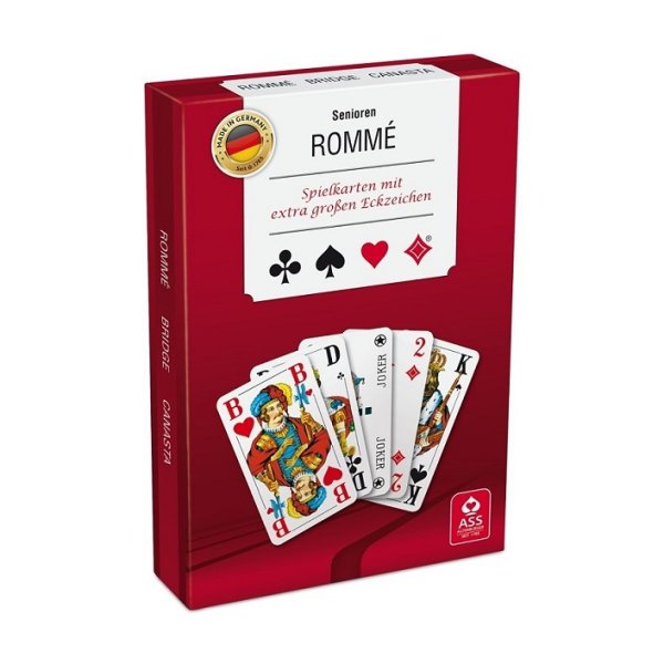 ASS Altenburger Spielkarten 70076 Senioren Romme