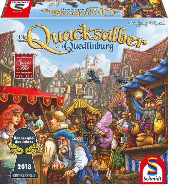 SCHMIDT SPIELE 49341 Die Quacksalber von Quedlinburg Kennerspiel 2018