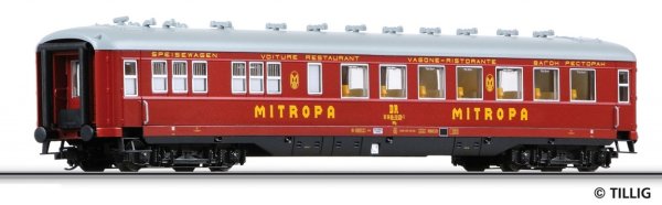 TILLIG Speisewagen WRg Mitropa DR Ep.IV 16973 Spur TT