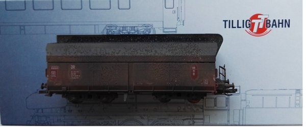 TILLIG Selbstentladewagen OOt gealtert DR Ep.IV 15210 Spur TT