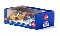 SIKU 6313 - Sportwagen und Motorrad