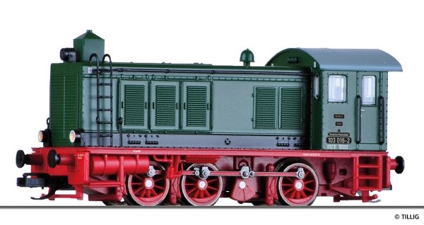 TILLIG Diesellokomotive BR 103 DR Ep.IV 04642 Spur TT