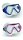 VIVA SPoRT 740-29183 Tauchmaske Youth farblich sortiert
