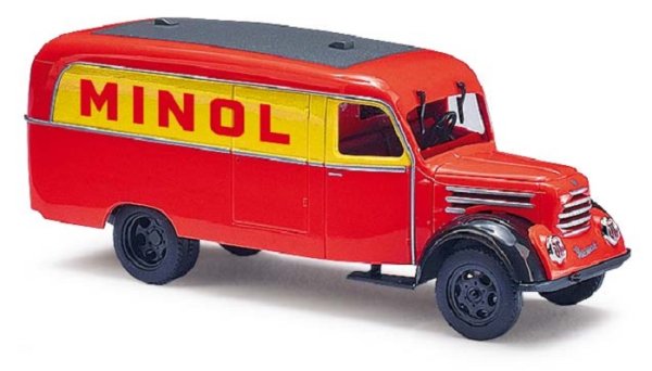 BUSCH Robur Garant K30 Kasten Minol 51813 LKW-Modell 1:87