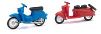 BUSCH 210008902 - MH.- Berliner Roller/Schwalbe, rot/blau...
