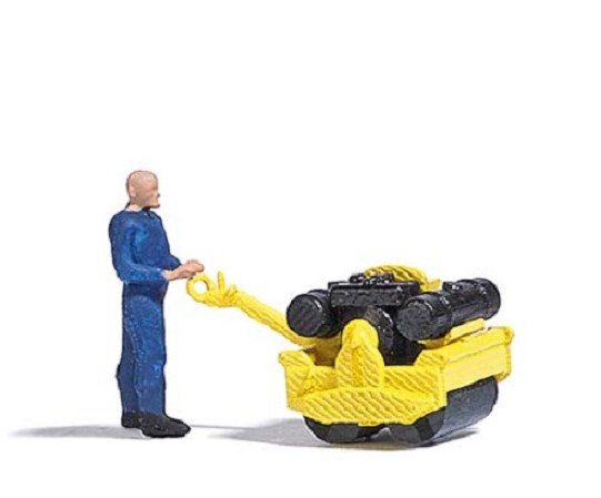 BUSCH Action Set Straßenwalze Bausatz 8851 Spur TT