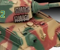 REVELL 03249 Tiger II Ausf.B Henschel Turret: Modellbausatz 1:35