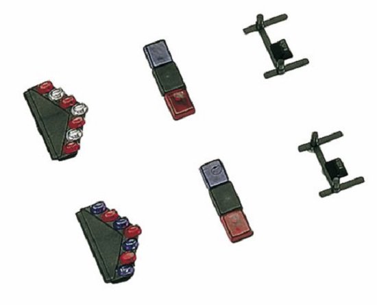 BUSCH 49961 Set Moderne USA Einsatzfahrzeuge I Miniaturmodell 1:87