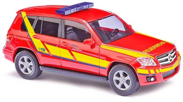 BUSCH 49764 Mercedes-Benz GLK-Klasse Freiwillige Feuerwehr PKW-Modell 1:87