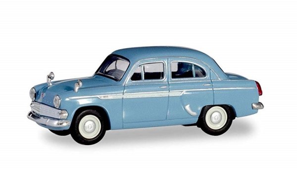 HERPA 023672-004 Moskwitsch 403 pastellblau PKW-Modell 1:87
