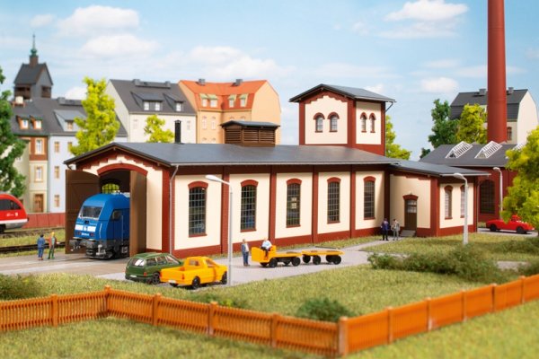 AUHAGEN Lokschuppen einständig Bausatz 13345 Spur TT