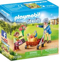 PLAYMOBIL City Life 70194 - Oma mit Rollator