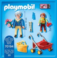 PLAYMOBIL City Life 70194 - Oma mit Rollator