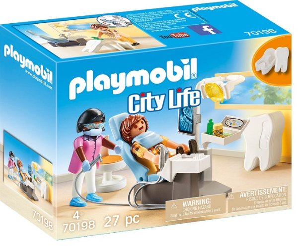 PLAYMOBIL City Life 70198 Beim Facharzt, Zahnarzt