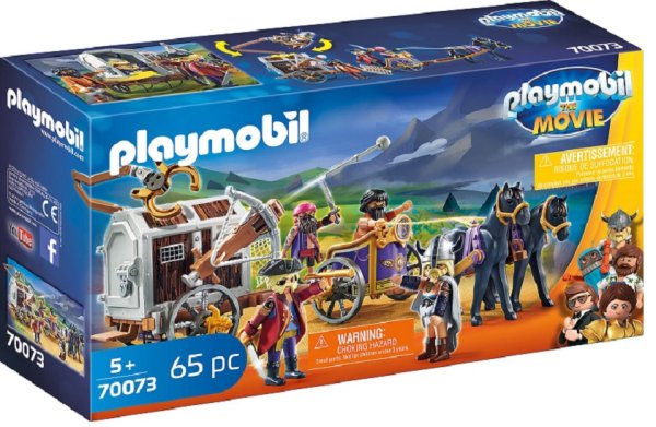PLAYMOBIL The Movie 70073 Charlie mit Gefängniswagen