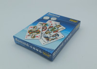 IDENA Kartenspiel Romme 2 x 55 französisches Blatt 625.0080